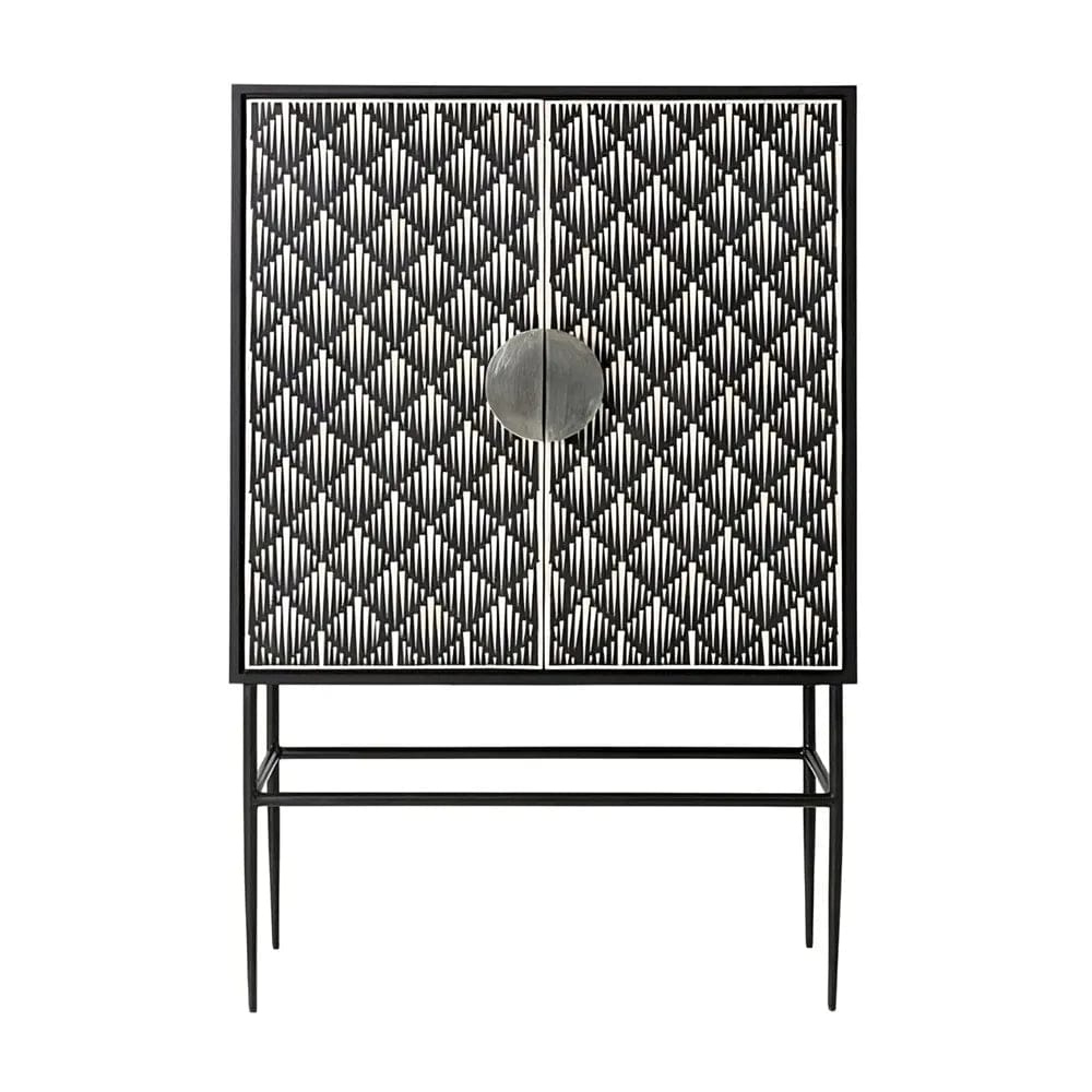 Morrisson Inlay Cabinet - Black