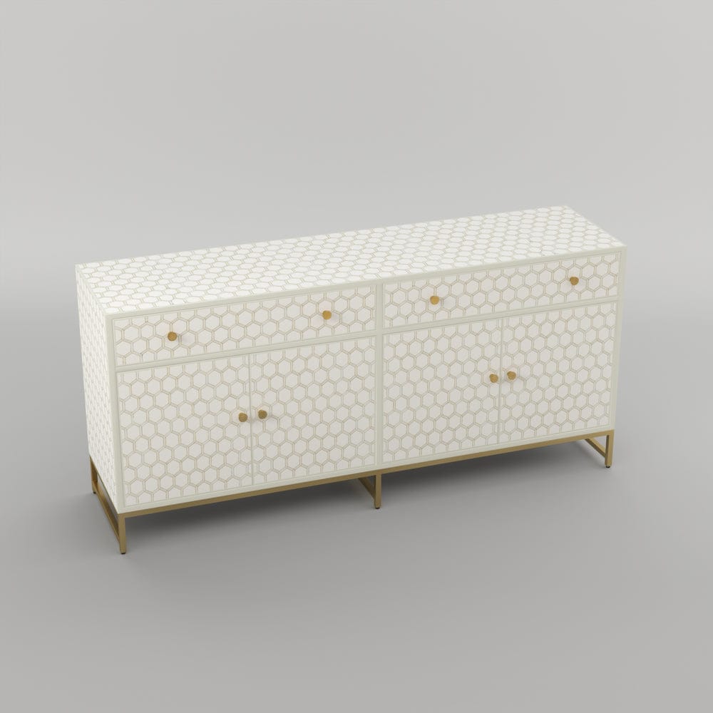 HoneyComb Inlay Sideboard