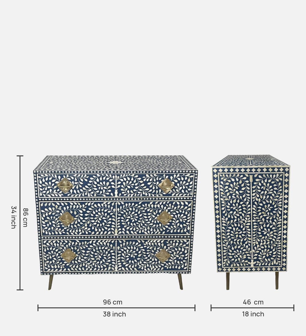 Inlay Chest of Drawers - Cleo