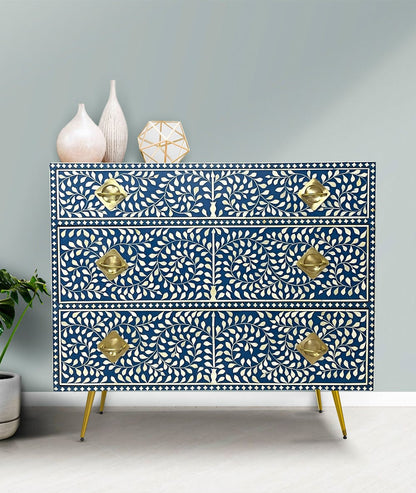 Inlay Chest of Drawers - Cleo