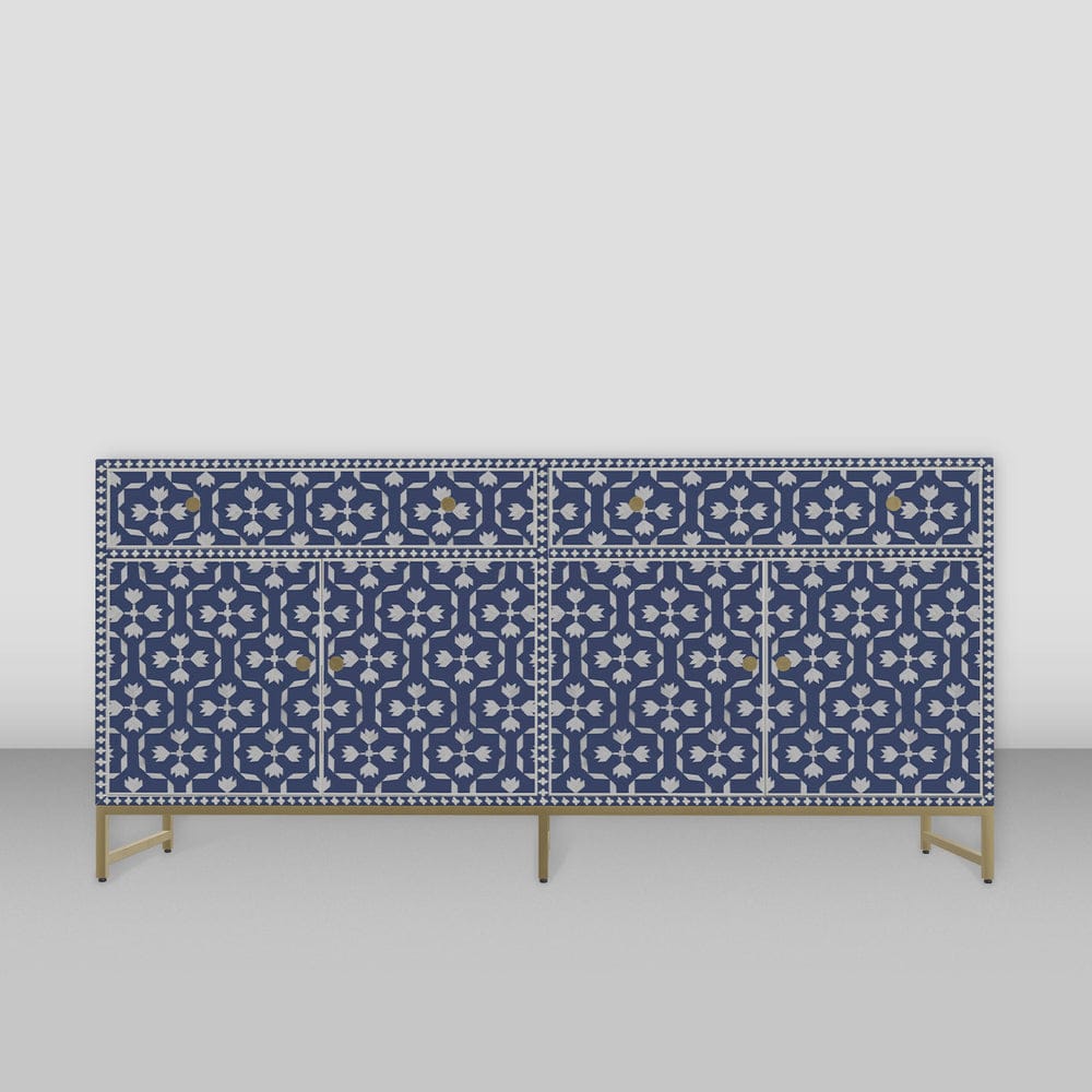 Floral Inlay Sideboard