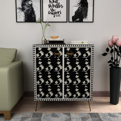 Optical Inlay Cabinet - Overlay Floral