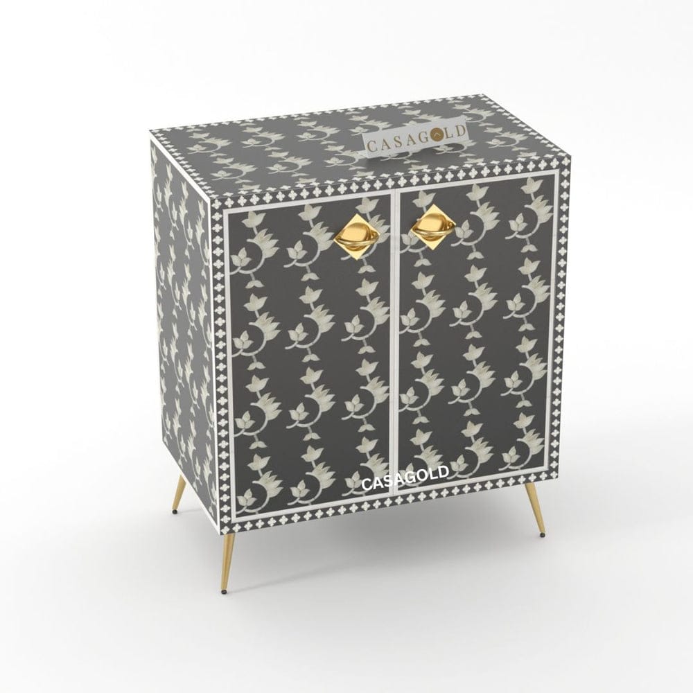 Optical Inlay Cabinet - Overlay Floral