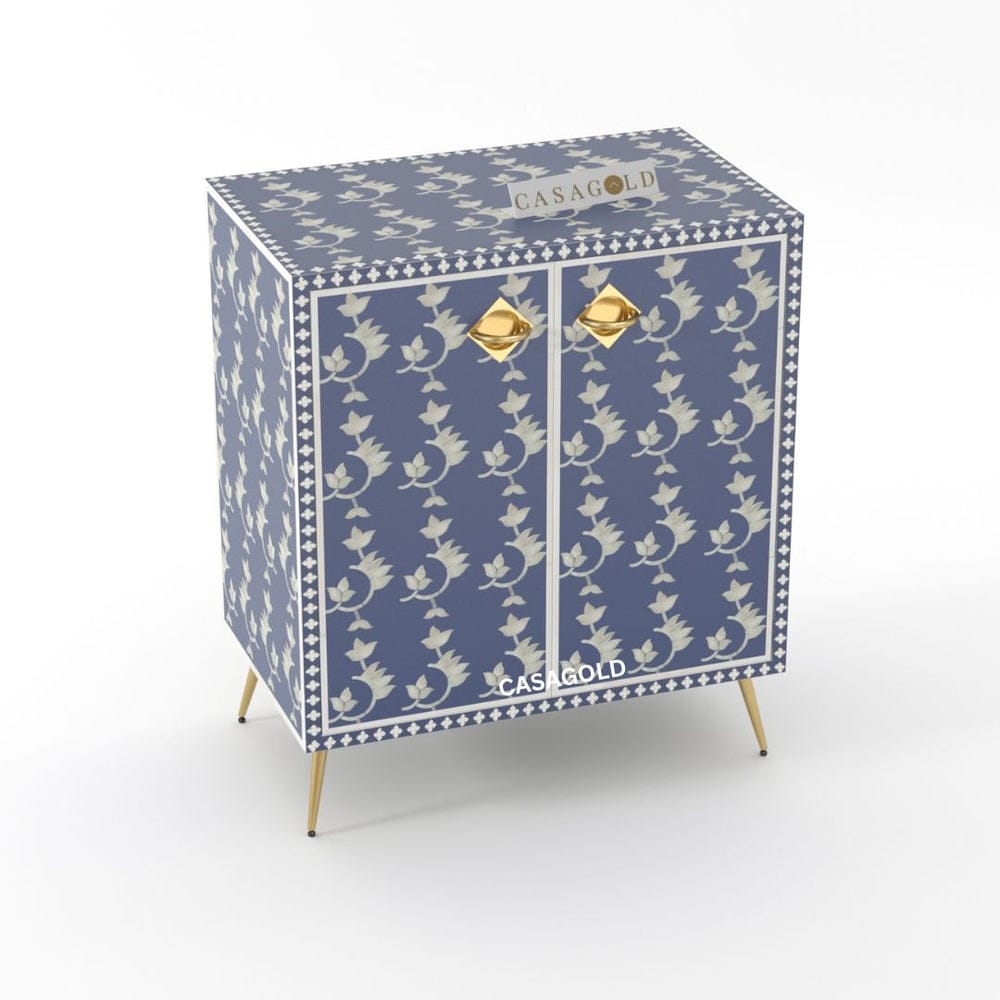 Optical Inlay Cabinet - Overlay Floral