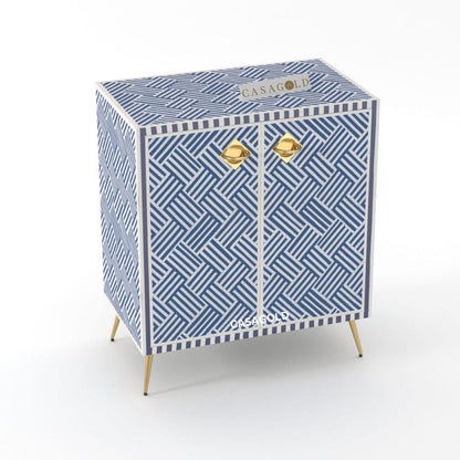 Inlay Cabinet - Chevron