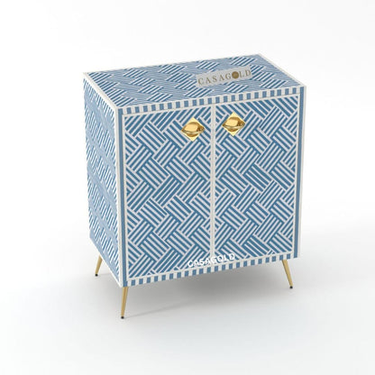 Inlay Cabinet - Chevron