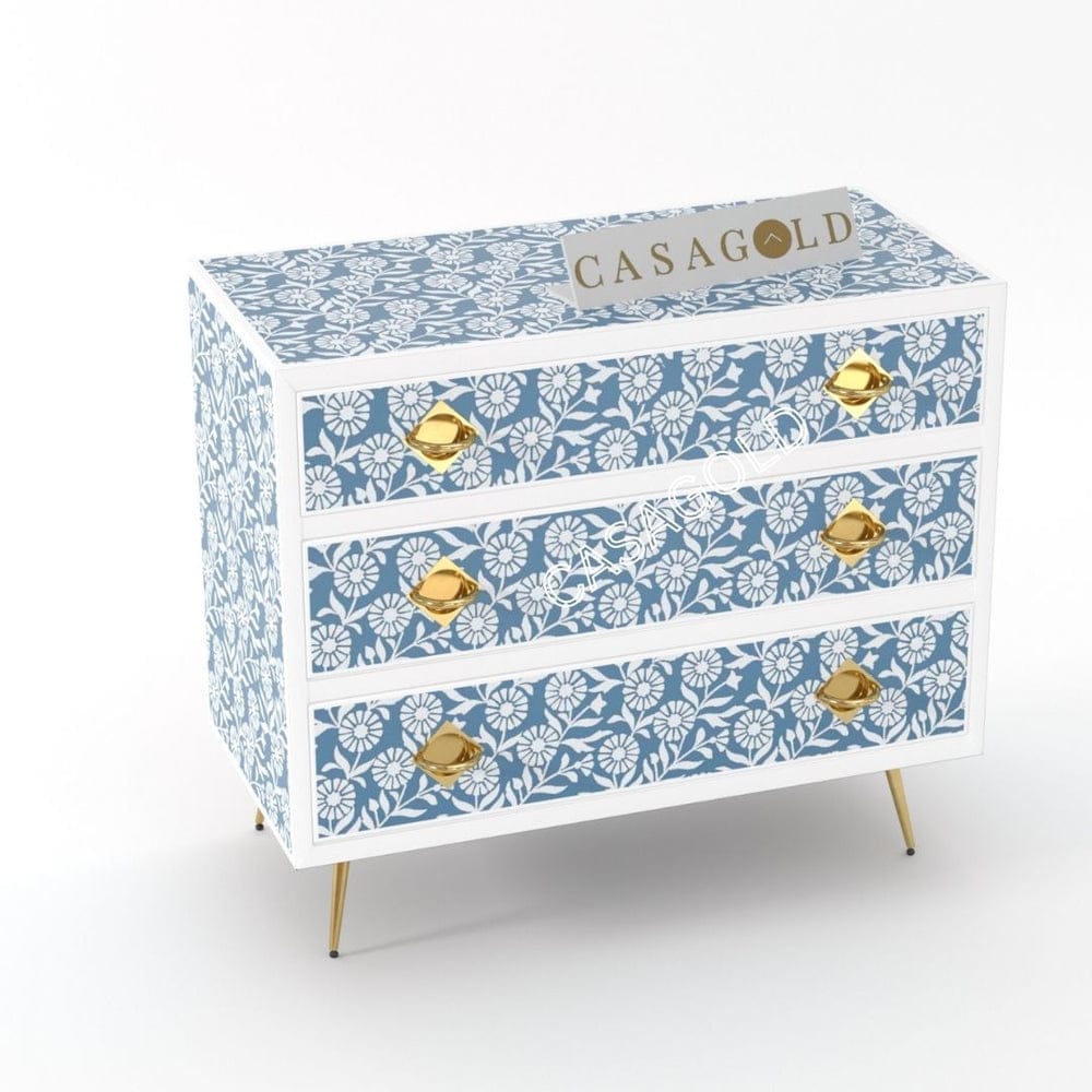 Inlay Chest of Drawers - Sunflower