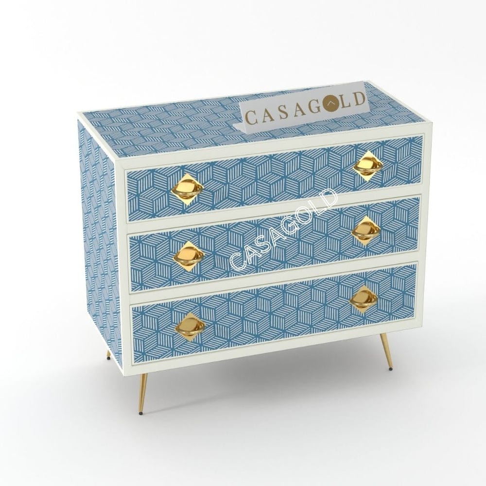 Inlay Chest of Drawers - Geo