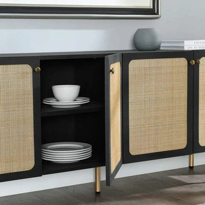 Summer Vibes Rattan Sideboard