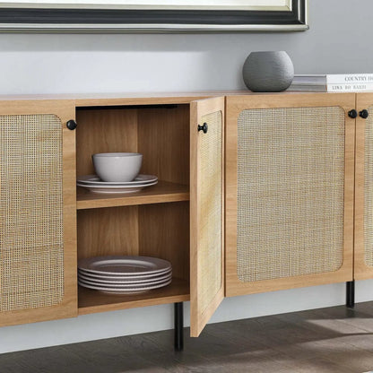 Summer Vibes Rattan Sideboard