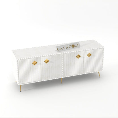 Inlay Media Console - Waterfall