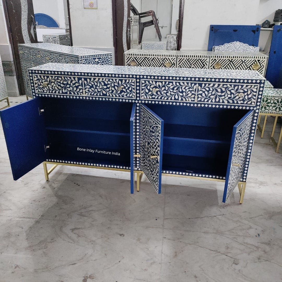 Bone Inlay Credenza