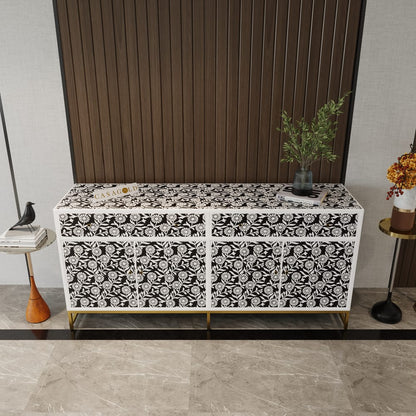 Sunflower Inlay Sideboard