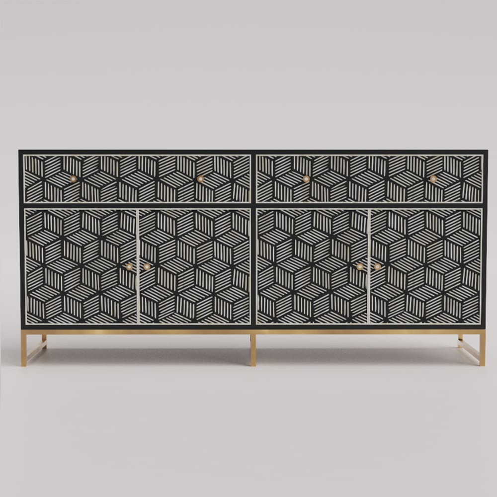 Geo Inlay Sideboard