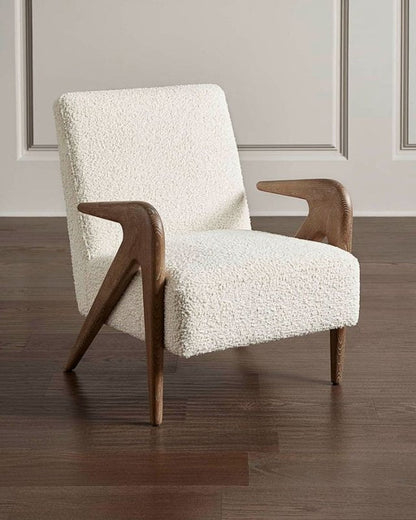 Handmade Designer Angelica Upholstered Lounge Armchair