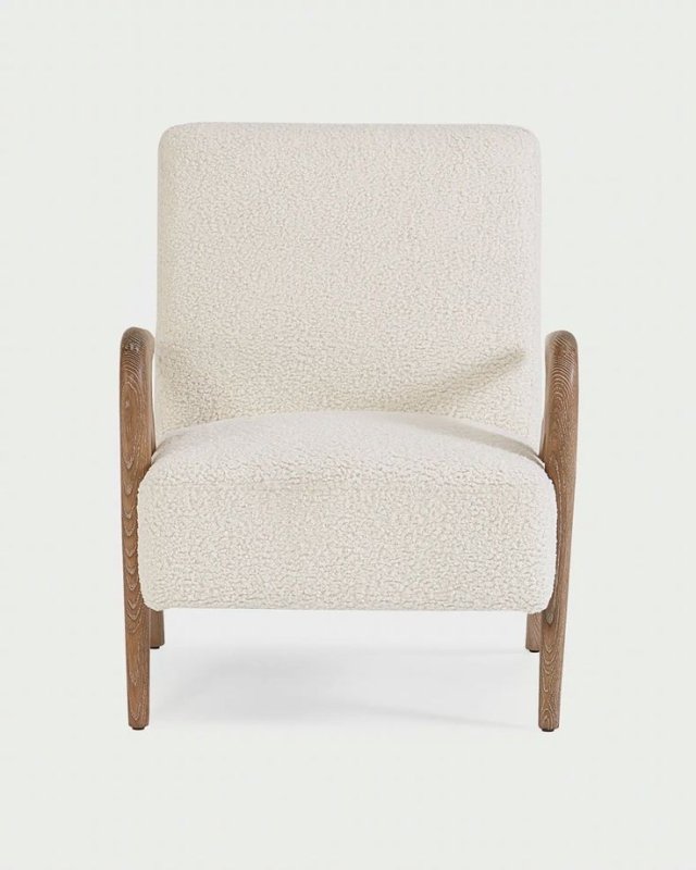 Handmade Designer Angelica Upholstered Lounge Armchair