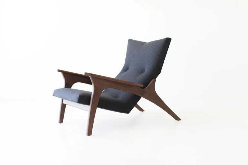 Designer Furniture Wooden Modern Design Brown Lounge Chair