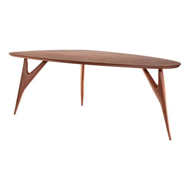 Handmade Designer Natual Wooden Brown Dining and Kitchen table