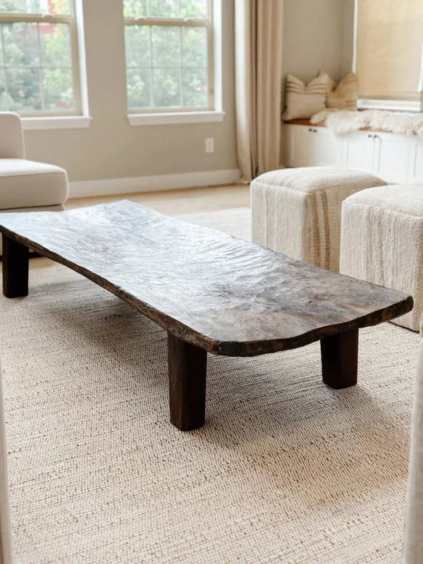 Designer Slab Live Edge Coffee Table