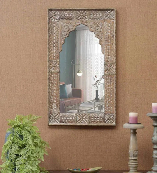 Hand Carved Wall Mirror Frame