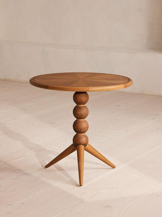 Handmade Designer Solid Wooden Round Dining Table