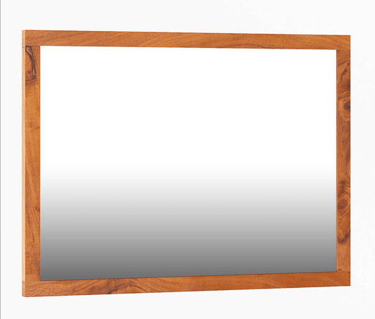 Handmade Designer Wooden Square Shape Mirror Frame