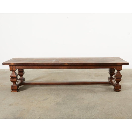 Handmade Designer Farmhouse Trestle Rectangle Dining Table